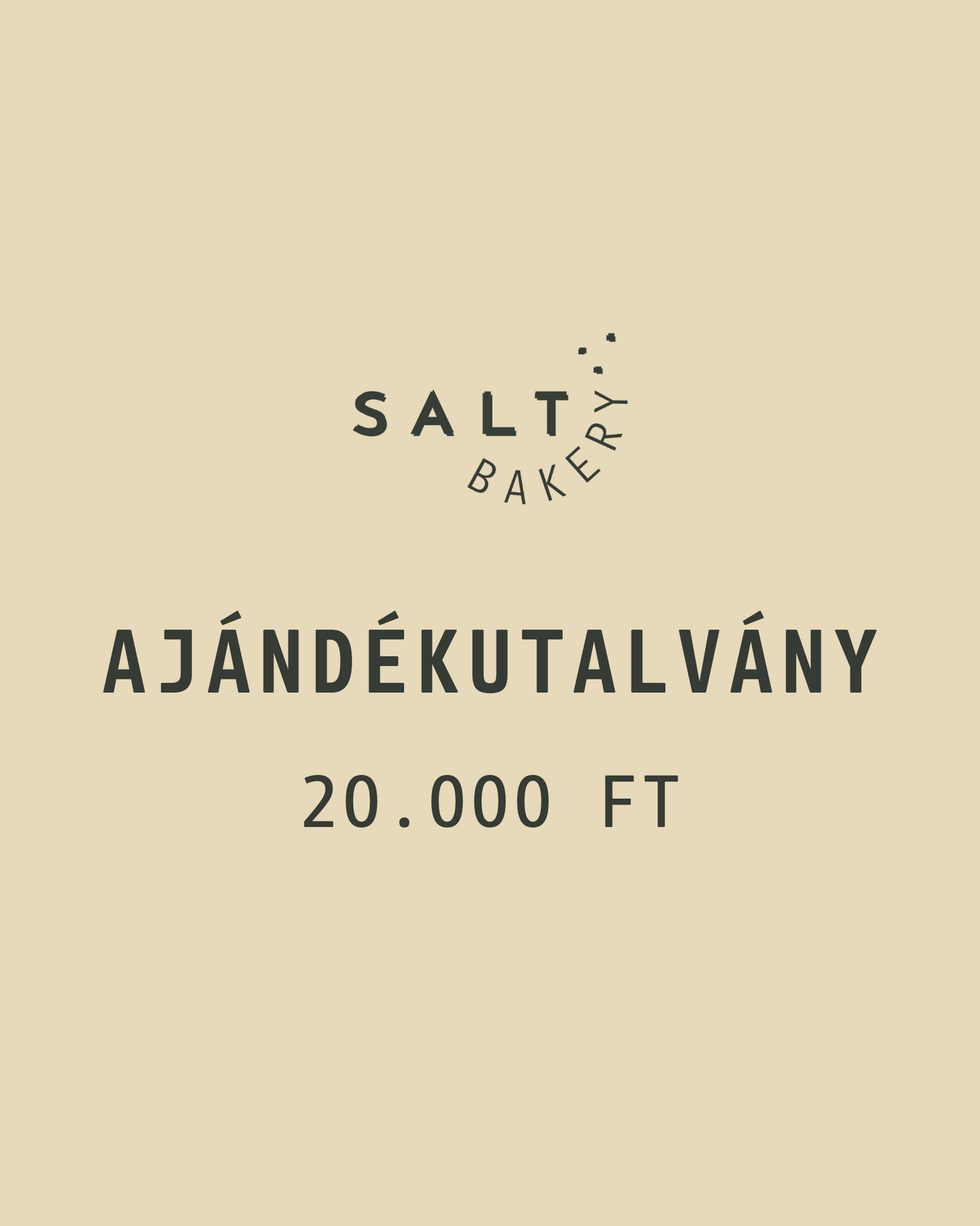 AJÁNDÉKUTALVÁNY - 20.000 FT