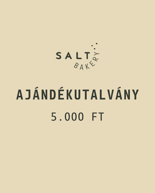 AJÁNDÉKUTALVÁNY - 5.000 FT